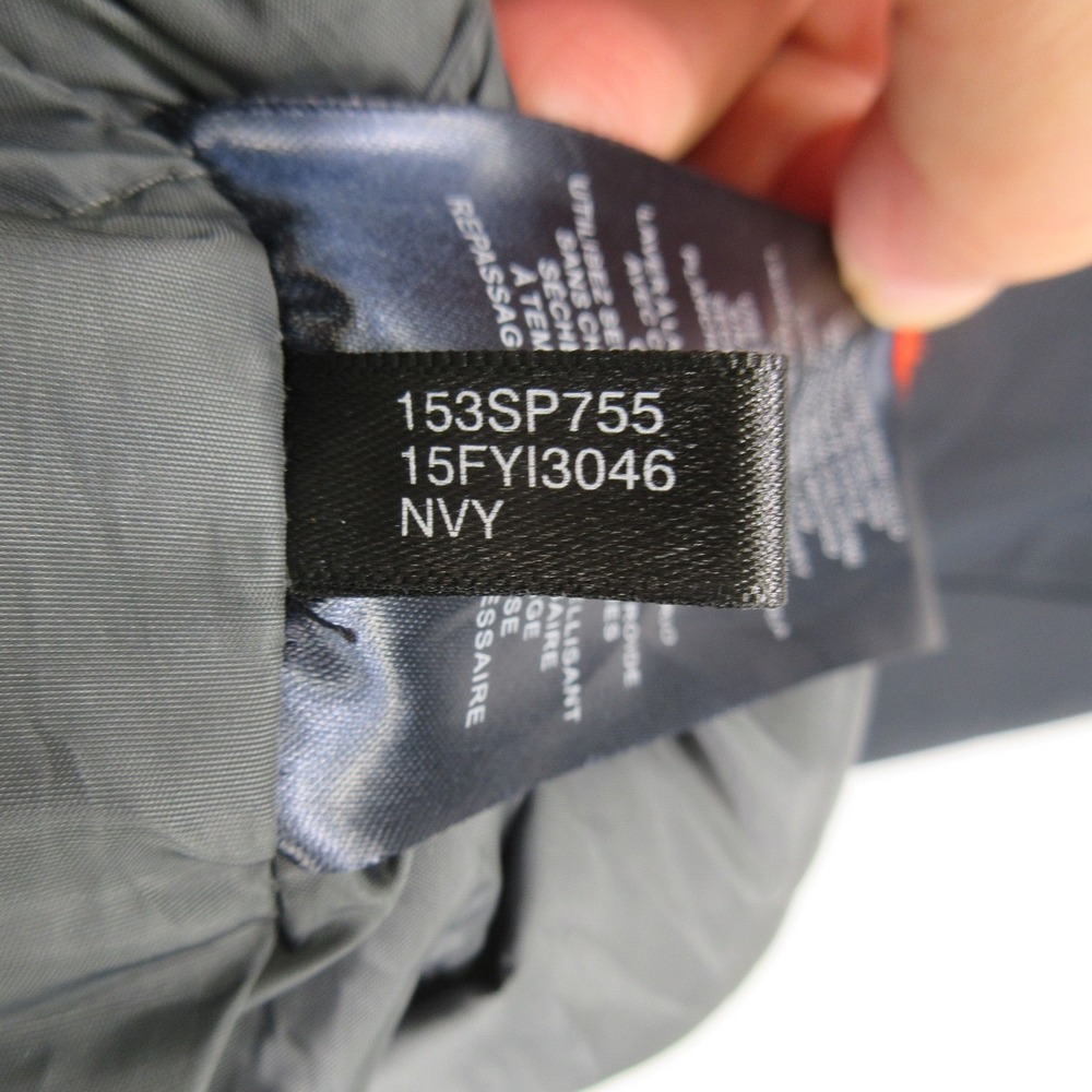 Tommy Hilfiger Men's Jacket L TH Flex Bomber Hooded Full Zip Insulated Navy - Picture 9 of 14